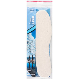 Стельки Vitto Alu Wool Шерсть, ЭВА и алю-фольга, 43-44р-р