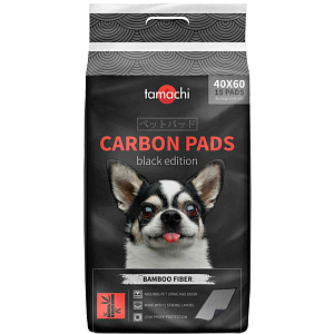 Подстилки для животных Tamachi Carbon Pads с угольным волокном 40×60 см, 15 шт.