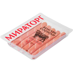 Сосиски Мираторг Венские, 350г