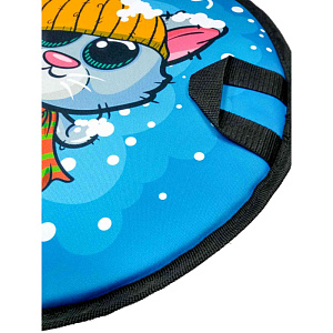 Ледянка мягкая Fani Sani Кот. Зима, 45см