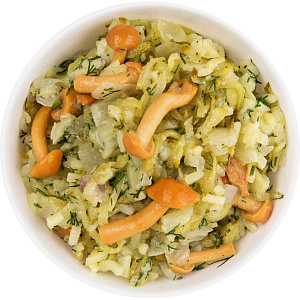 Салат Лукошко, вес