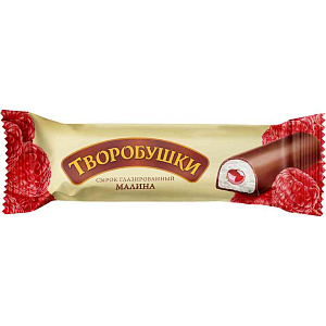Сырок глазированный Творобушки Малина 20%, 40г