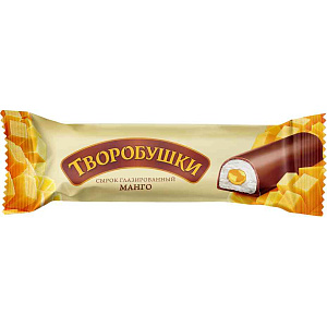 Сырок глазированный Творобушки Манго 20%, 40г