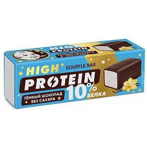 Суфле молочное В.П.Пастухов протеиновый в темном шоколаде, 50г