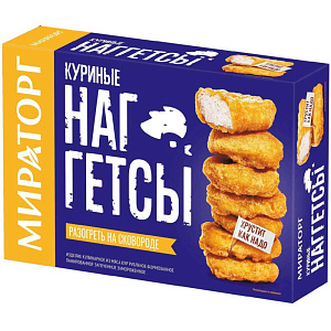 Наггетсы куриные Мираторг классические, 250г