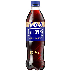 Напиток Evervess Кола Ванильное мороженое, 0,5л