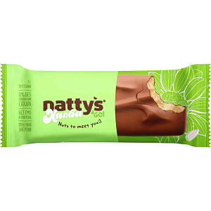 Батончик протеиновый Nattys&Go! халва, 45г