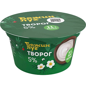 Творог Бежин луг 5%, 130г