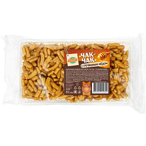 Чак-чак Глобус с гречишным мёдом, 250г