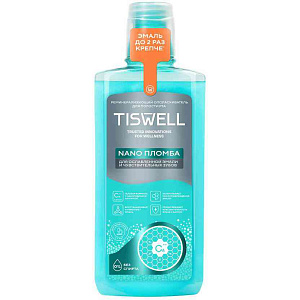Ополаскиватель для полости рта Tiswell Nano Пломба для ослабленной эмали и чувствительных зубов, 500мл