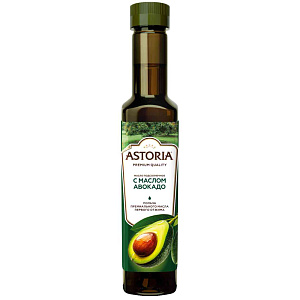 Масло подсолнечное Astoria с добавлением масла авокадо, 250мл