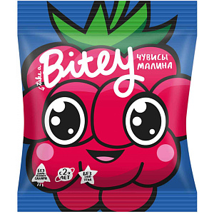 Мармелад фруктово-ягодный Take a Bitey Чувисы Малина, 20г