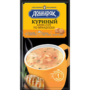 Крем-суп Доширак Куриный по-французски, 23г