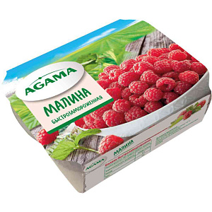 Малина быстрозамороженная Agama, 200г