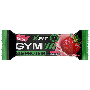 Батончик протеиновый ProteinRex X-Fit Gym клубника, 60г