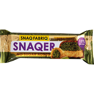 Батончик протеиновый Snaq Fabriq Snaqer арахис-фисташка-кунафа, 50г