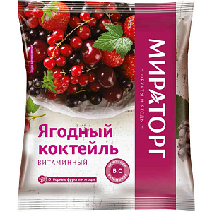 Ягодный коктейль Мираторг Витаминный, 300г
