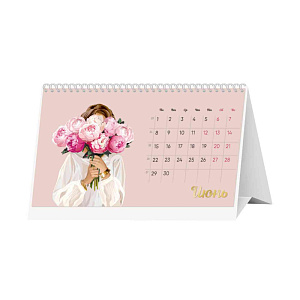 Календарь-домик настольный Арт и Дизайн Счастливые дела, 21×12,2см