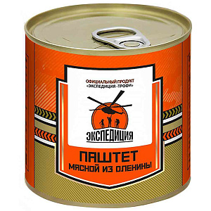 Паштет Экспедиция из оленины, 250г