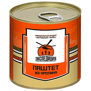 Паштет Экспедиция из кролика, 250г