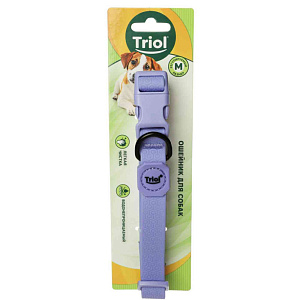 Ошейник для собак Triol M сиреневый, 20х34-49см
