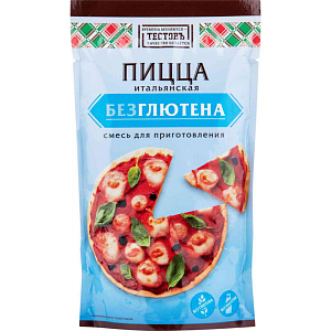 Смесь для приготовления пиццы Тестовъ Пицца Итальянская без глютена, 250г