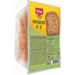 Хлеб злаковый Schar Pan Rustico без глютена, 250г