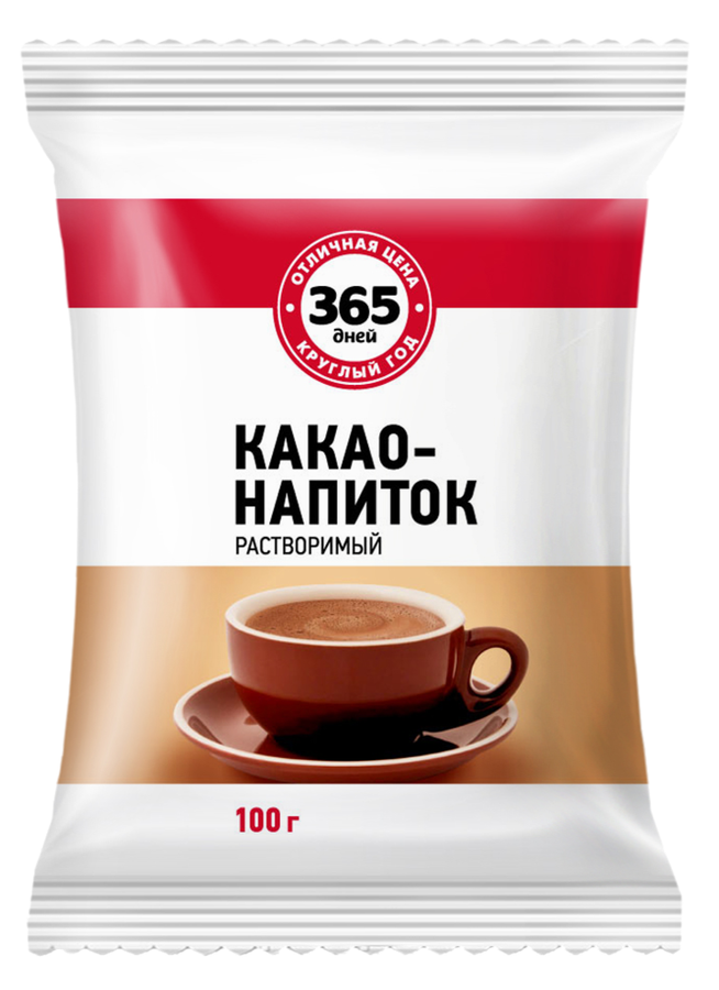 Какао-напиток растворимый 365 ДНЕЙ, 100г