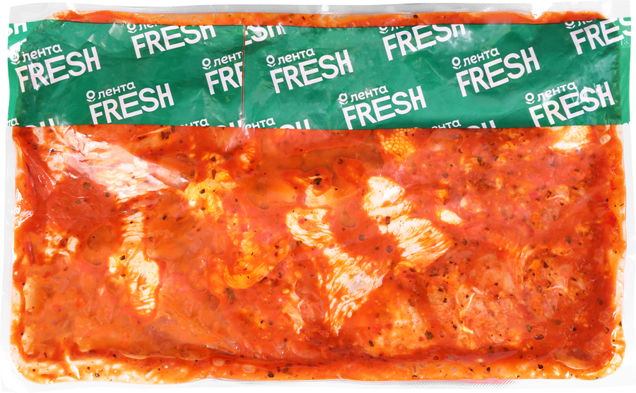 Голень куриная ЛЕНТА FRESH в маринаде, в вакуумной упаковке