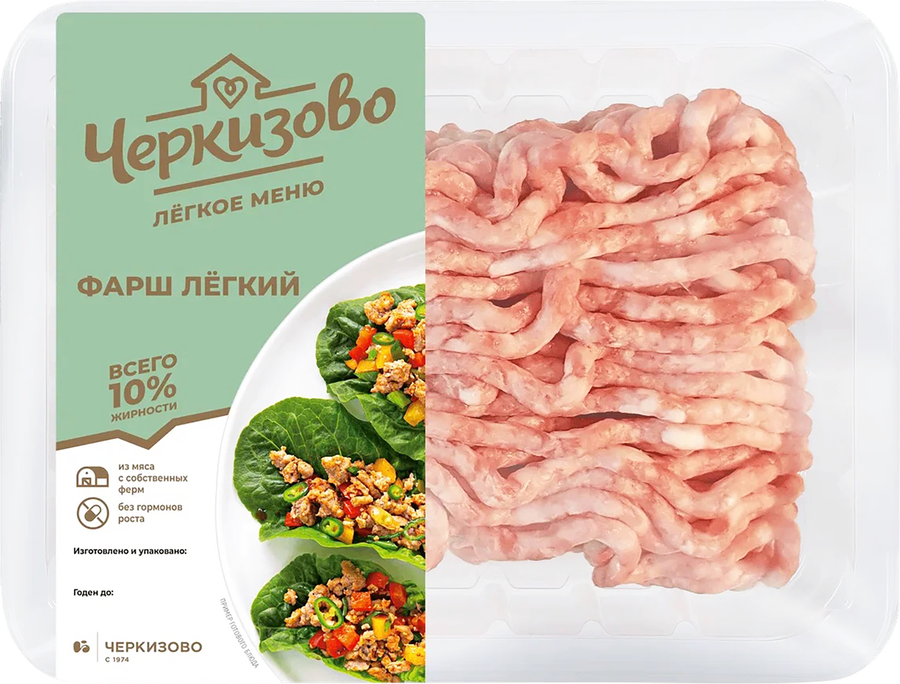 Фарш ЧЕРКИЗОВО Легкий, категория Б, 400г
