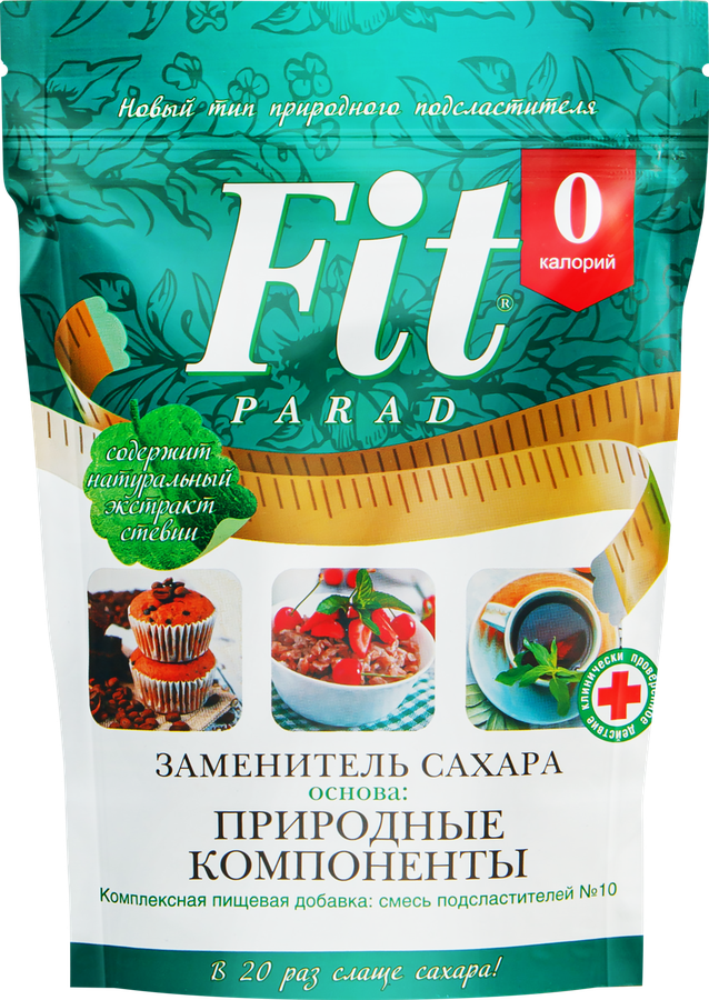 Заменитель сахара FITPARAD 0 калорий №7, 250г