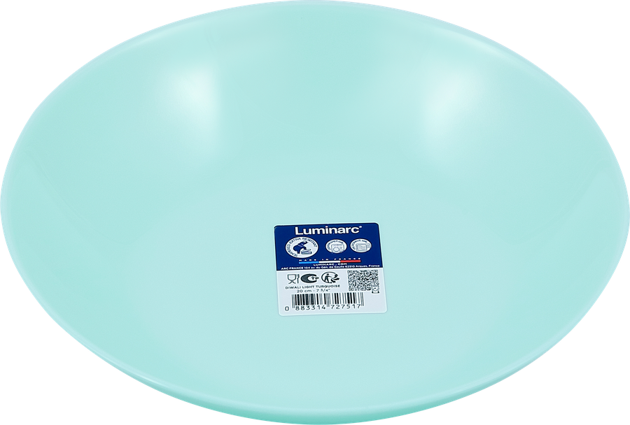 Тарелка суповая LUMINARC Diwali Light Turquoise 20см Арт. P2019