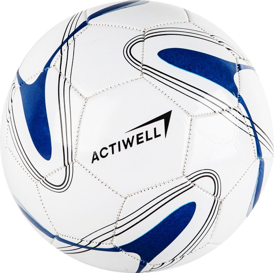 Мяч футбольный ACTIWELL р. 5, 1 слой, Арт. GFSP26-SC