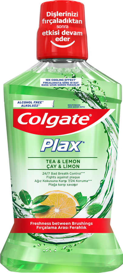 Ополаскиватель для полости рта COLGATE Plax Свежесть чая, 500мл