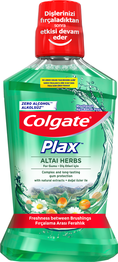 Ополаскиватель для десен COLGATE Plax Алтайские травы, 500мл