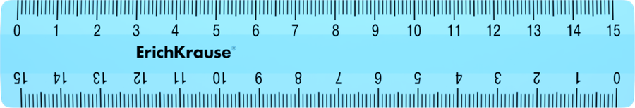 Линейка ERICHKRAUSE Pastel 15см пластиковая
