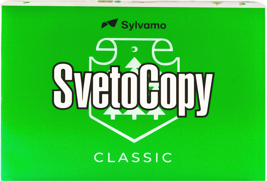 Бумага для офисной техники SVETOCOPY A4 80г/м2, 500 листов