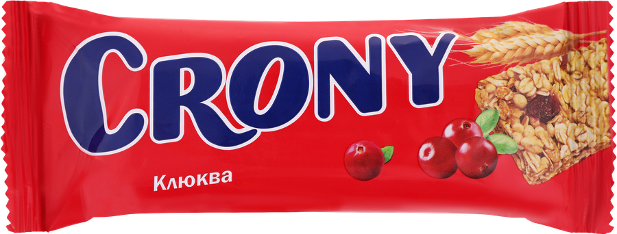 Батончик-мюсли CRONY Клюква, 50г