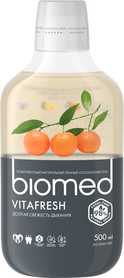 Ополаскиватель для полости рта BIOMED Vitafresh, 250мл