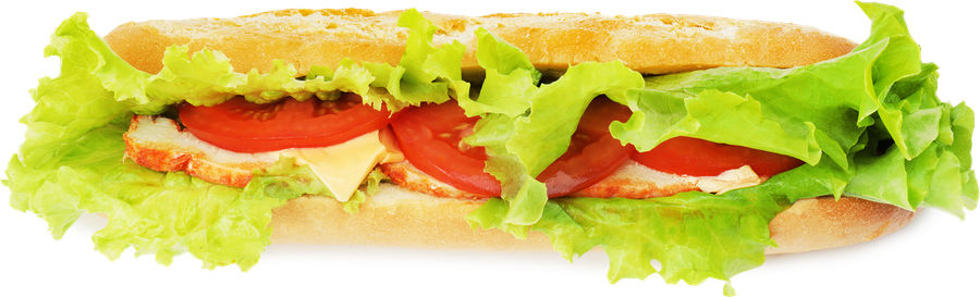 Брускетта ЛЕНТА FRESH с сочным куриным филе и соусом цезарь, 250г