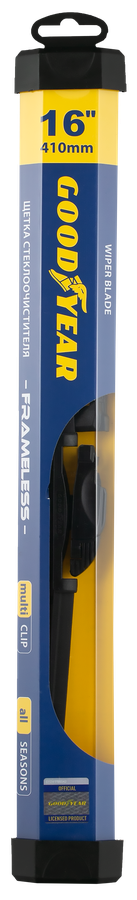 Щетка стеклоочистителя GOODYEAR Frameless бескаркасная 16/41cм Арт. GY000416