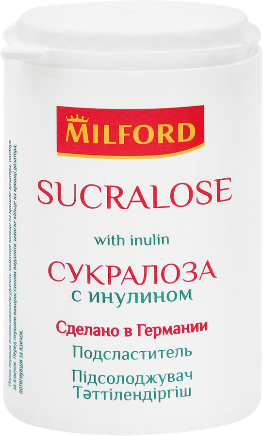 Заменитель сахара MILFORD Сукралоза с инулином, 370шт