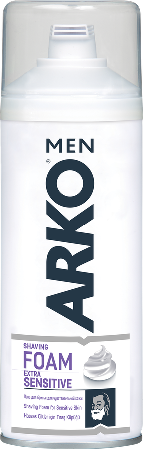 Пена для бритья ARKO Men Extra Sensitive, 400мл