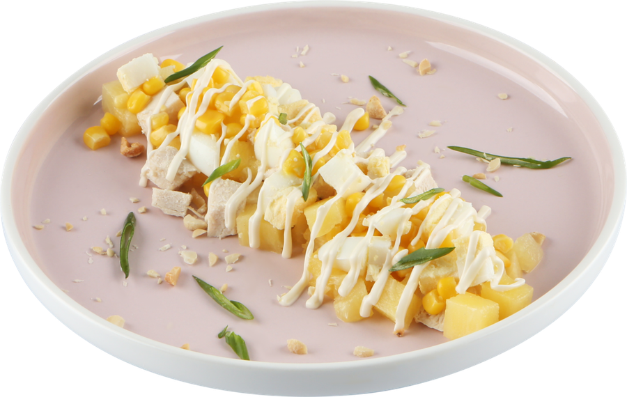 Салат ЛЕНТА FRESH Курочка Ряба, весовой