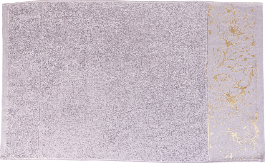 Полотенце махровое HOMECLUB Viola 50х80см, светло-серое, Арт. HCV/5080/свсер