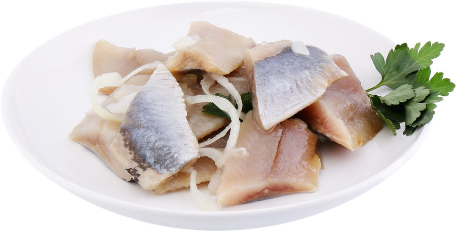 Салат ЛЕНТА FRESH Сельдь с луком, весовой