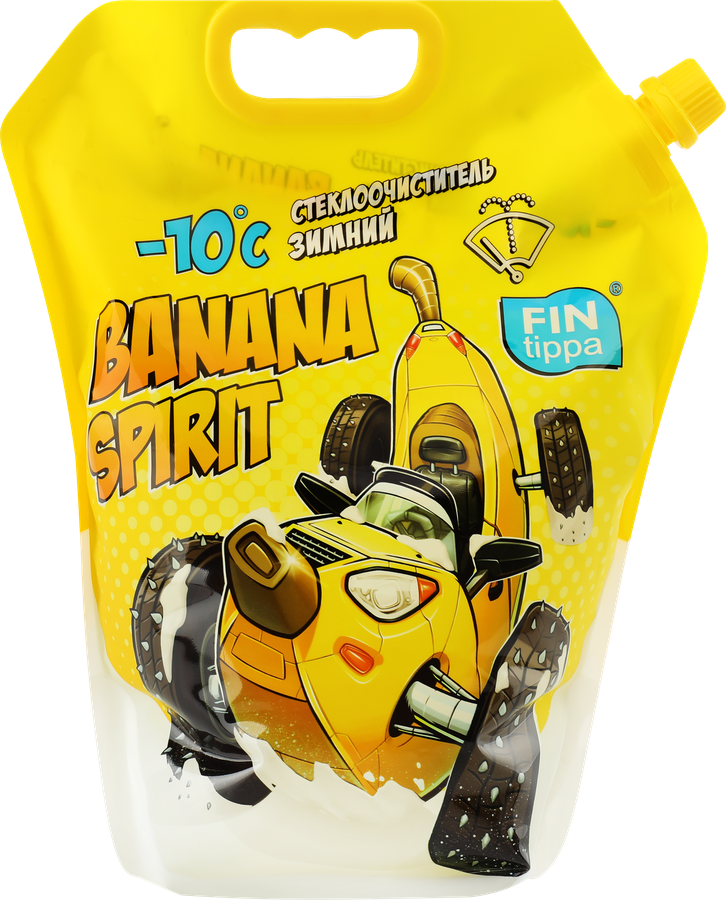 Стеклоочиститель FIN TIPPA Banana spirit, до -10 градусов, 3л