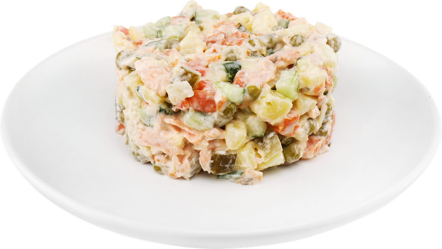 Салат ЛЕНТА FRESH с горбушей горячего копчения