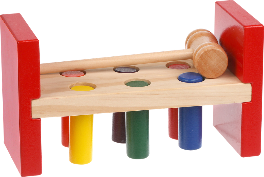 Игра-стучалка MAPACHA Забей колышки, 19х10см, Арт. 76818