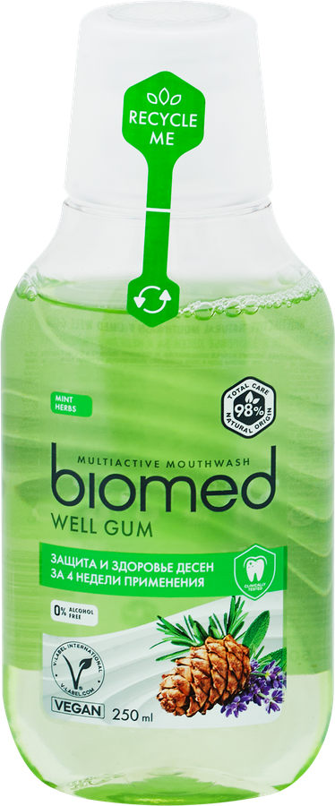 Ополаскиватель для полости рта BIOMED Well gum, 250мл